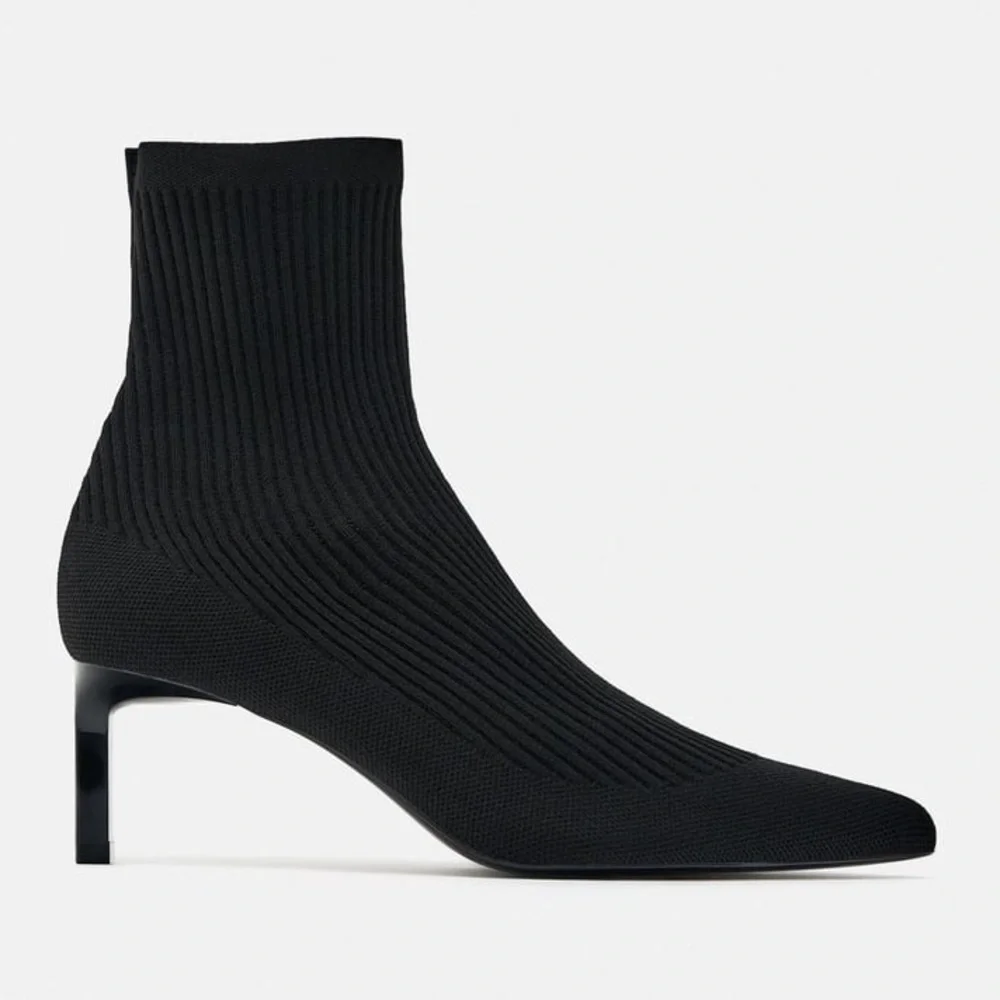 ZARA Sock Booties